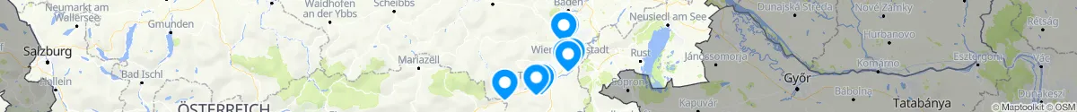 Map view for Pharmacies emergency services nearby Willendorf (Neunkirchen, Niederösterreich)